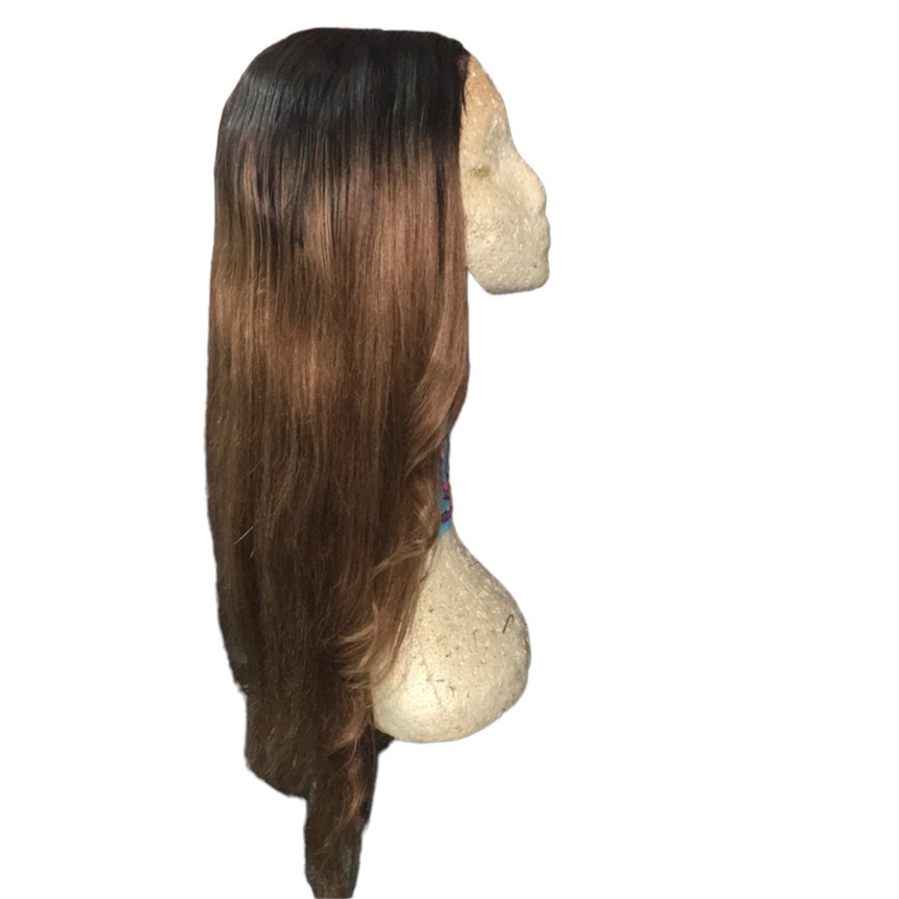 Ombré wig/human hair - Picture 3 of 8